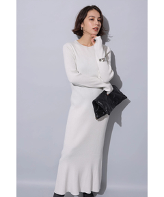 Arpege story(アルページュストーリー) |ラメニットロングワンピース