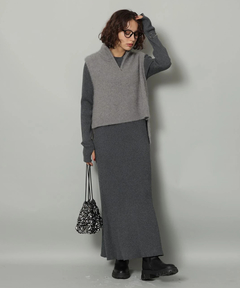 Arpege story(アルページュストーリー) |ラメニットロングワンピース