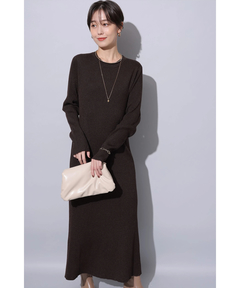 Arpege story(アルページュストーリー) |ラメニットロングワンピース