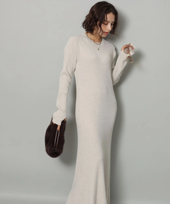 Arpege story(アルページュストーリー) |ラメニットロングワンピース