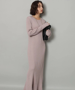 Arpege story(アルページュストーリー) |ラメニットロングワンピース