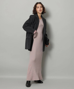 Arpege story(アルページュストーリー) |ラメニットロングワンピース