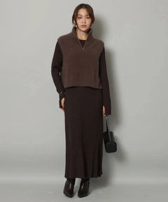 Arpege story(アルページュストーリー) |ラメニットロングワンピース