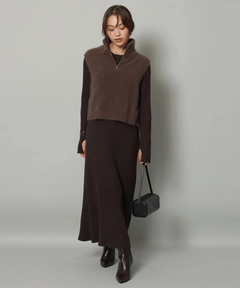 Arpege story(アルページュストーリー) |ラメニットロングワンピース