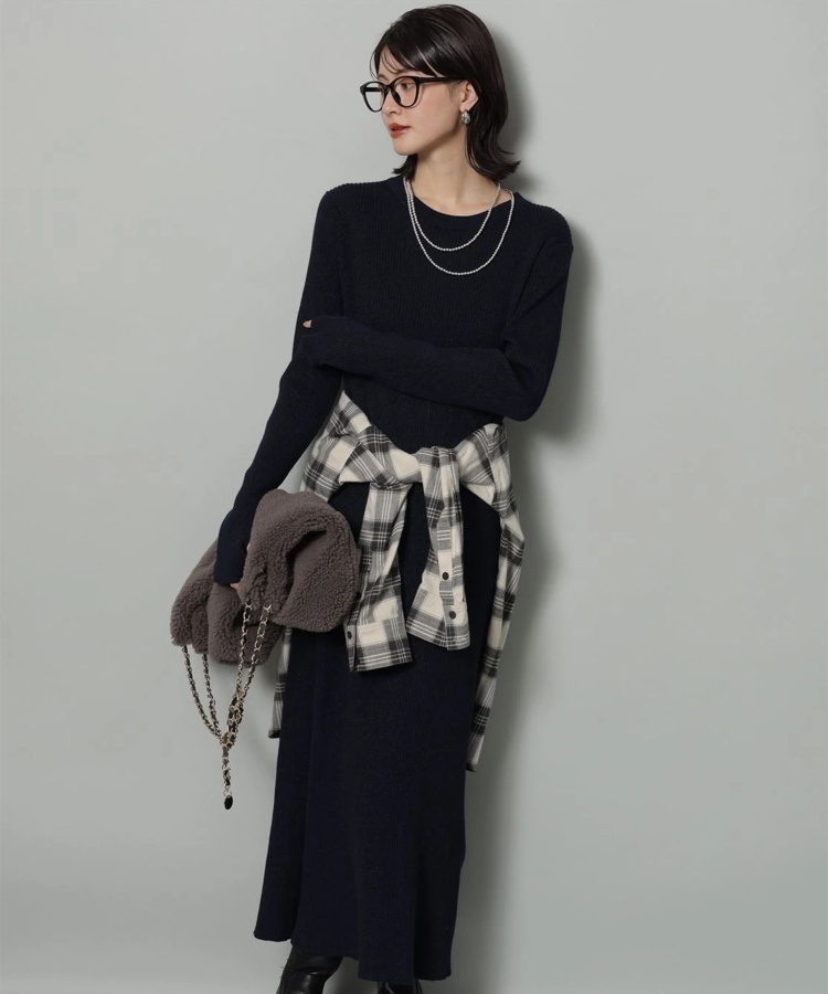 店舗限定》ラメニットロングワンピース | ワンピース | Arpege story 