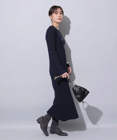 Arpege story(アルページュストーリー) |ラメニットロングワンピース