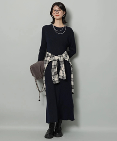 Arpege story(アルページュストーリー) |ラメニットロングワンピース