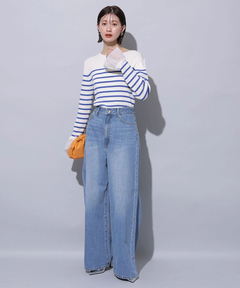 Arpege story(アルページュストーリー) |ローウエストワイドパンツ