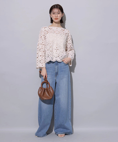 Arpege story(アルページュストーリー) |ローウエストワイドパンツ