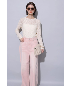 Arpege story(アルページュストーリー) |ローウエストワイドパンツ