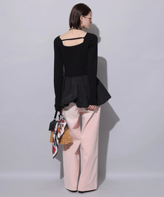 Arpege story(アルページュストーリー) |ローウエストワイドパンツ