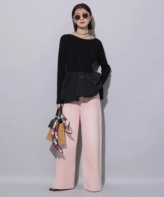 Arpege story(アルページュストーリー) |ローウエストワイドパンツ