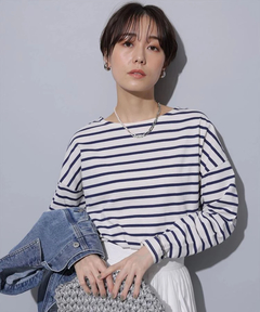 Arpege story(アルページュストーリー) |ボーダードルマンカットソー