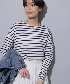 Arpege story(アルページュストーリー) |ボーダードルマンカットソー