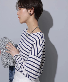 Arpege story(アルページュストーリー) |ボーダードルマンカットソー