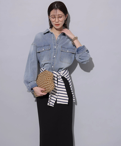 Arpege story(アルページュストーリー) |ボーダードルマンカットソー