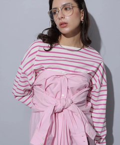 Arpege story(アルページュストーリー) |ボーダードルマンカットソー