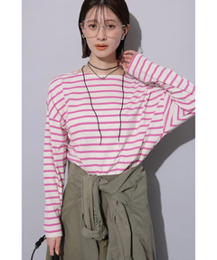 Arpege story(アルページュストーリー) |ボーダードルマンカットソー