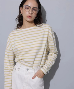 Arpege story(アルページュストーリー) |ボーダードルマンカットソー