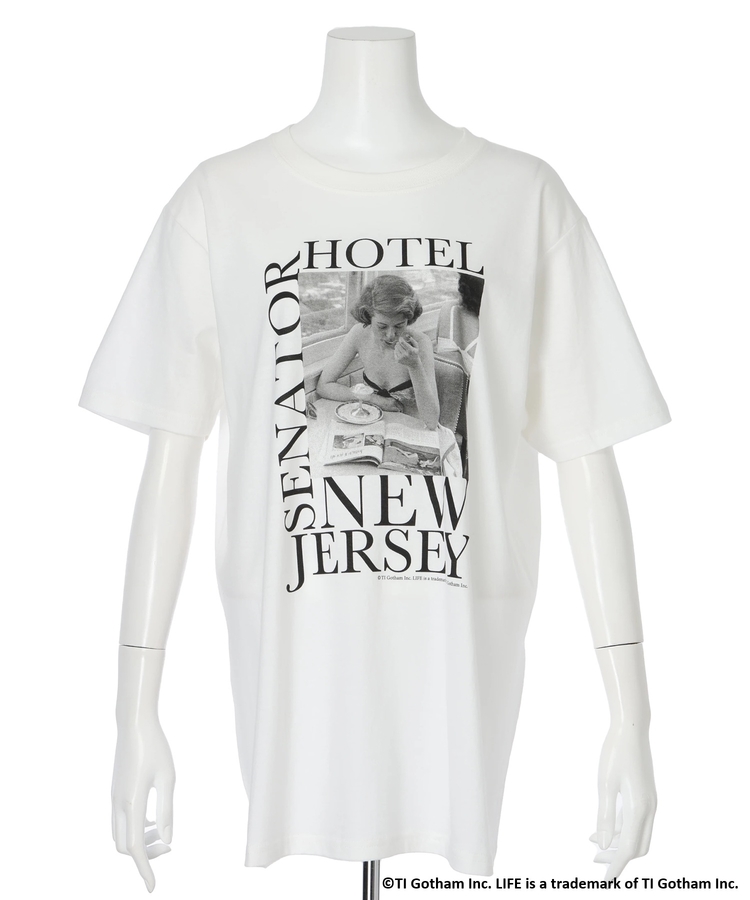 アルページュストーリー カラーロゴフォトTシャツ 半袖(Tシャツ)