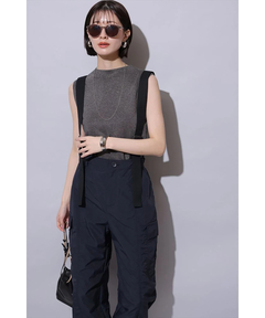 Arpege story(アルページュストーリー) |撥水サス付きパラシュートパンツ