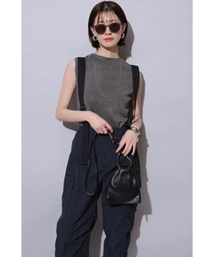 Arpege story(アルページュストーリー) |撥水サス付きパラシュートパンツ