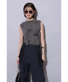 Arpege story(アルページュストーリー) |撥水サス付きパラシュートパンツ