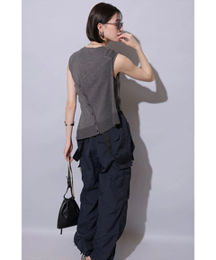 Arpege story(アルページュストーリー) |撥水サス付きパラシュートパンツ