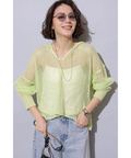 店舗限定》メッシュフーディー | ニット | Arpege story