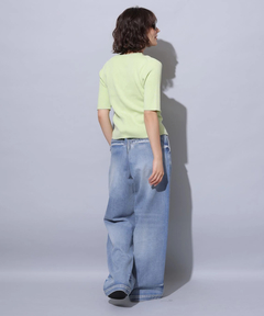 Arpege story(アルページュストーリー) |テンセル混ドロストデニムパンツ