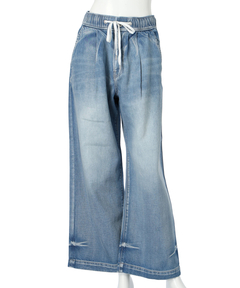 Arpege story(アルページュストーリー) |テンセル混ドロストデニムパンツ