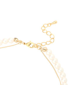 Arpege story(アルページュストーリー) |パール&コイン二連ネックレス