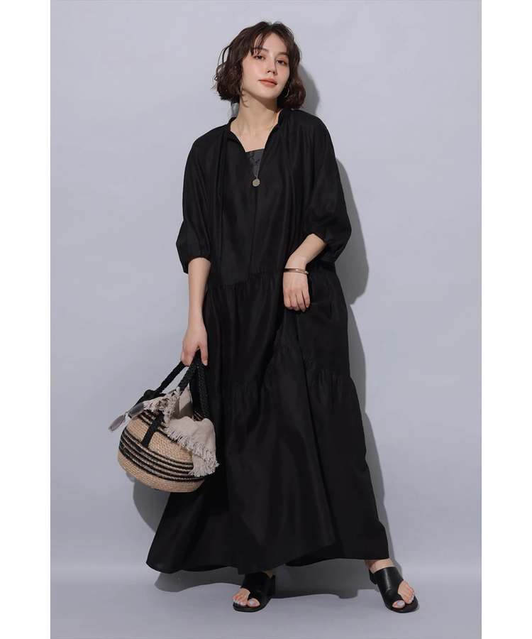 日本未入荷 袖ボリュームティアードワンピース | ワンピース | Arpege story ワンピース