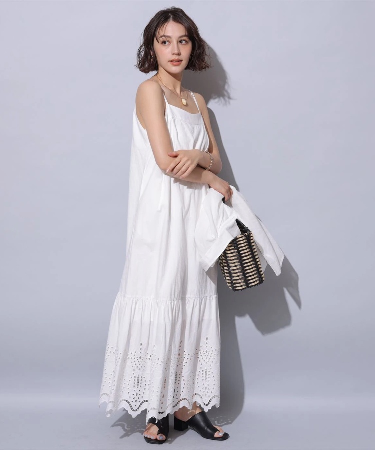 刺繍キャミワンピース | ワンピース | Arpege story（アルページュ  