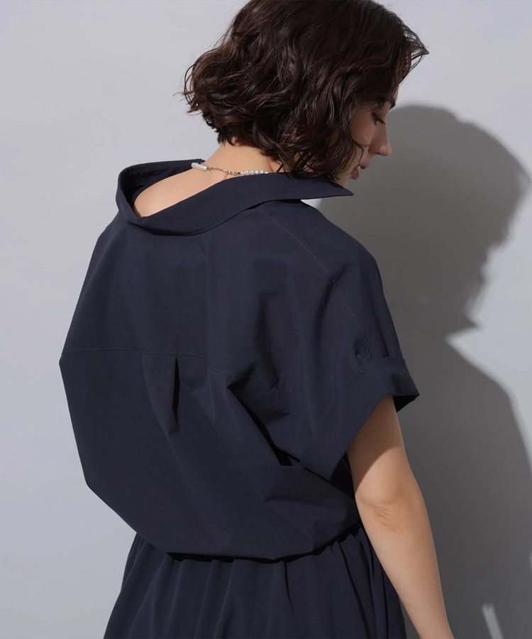 店舗限定》半袖ドロストシャツワンピース | ワンピース | Arpege