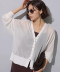 新品 Arpege story アルページュストーリー 大人のシアーカーデ 大人のシアーカーデ（ニット/セーター）｜Arpege story