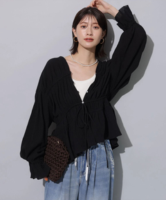 ⭐︎現行品⭐︎アルページュストーリーオリジナル　ペプラムカットソーブラック　M シャツ・ブラウス 商品一覧 │【公式通販】Arpege story