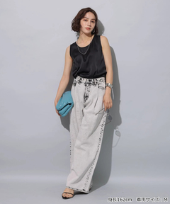 Arpege story(アルページュストーリー) |ハイブリーチワイドデニム