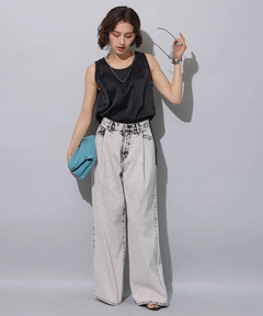 Arpege story(アルページュストーリー) |ハイブリーチワイドデニム