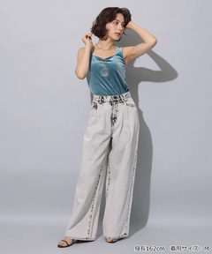 Arpege story(アルページュストーリー) |ハイブリーチワイドデニム