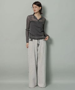 Arpege story(アルページュストーリー) |ハイブリーチワイドデニム