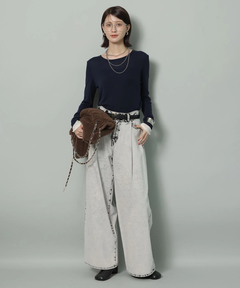 Arpege story(アルページュストーリー) |ハイブリーチワイドデニム