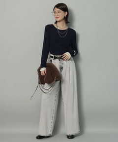 Arpege story(アルページュストーリー) |ハイブリーチワイドデニム