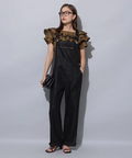 アーギュー argueオーバーオールブラック 値下ARGUEサロペットVINTAGE TWILL COTTON OVERALL - メルカリ