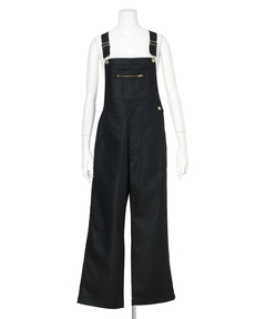 Arpege story(アルページュストーリー) |レザーライクデニムオーバーオール