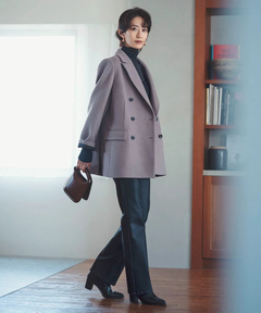 レザーライクデニムオーバーオール | サロペット/オールインワン