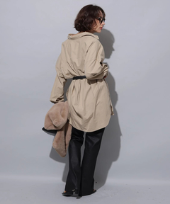 Arpege story(アルページュストーリー) |レザーライクセミフレアデニム