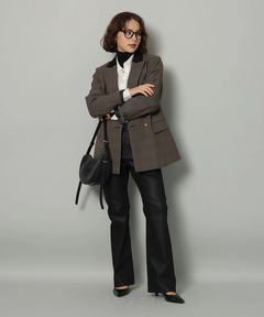 Arpege story(アルページュストーリー) |レザーライクセミフレアデニム