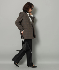 Arpege story(アルページュストーリー) |レザーライクセミフレアデニム