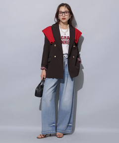 Arpege story(アルページュストーリー) |W釦テーラードジャケット